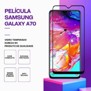 Película Vidro Samsung Galaxy A70 – Proteção 9H