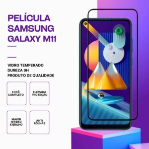 Película Vidro Samsung Galaxy M11 – Proteção 9H