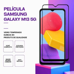 Película vidro Samsung Galaxy M13 5G - Proteção 9H