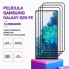 Pack 3 Películas Samsung S20 FE – Vidro Temperado Proteção 9H