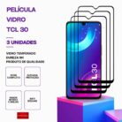 Pack 3 Películas vidro TCL 30 – Proteção 9H