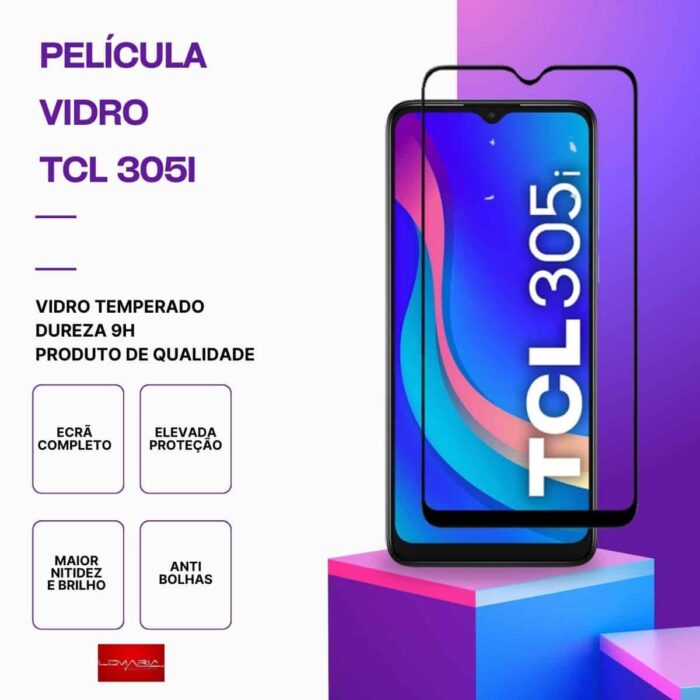 pelicula-vidro-tcl-305i-des Película vidro TCL 305i temperado – Proteção 9H