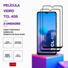 Pack 2 Películas Vidro TCL 408 temperado – Proteção 9H