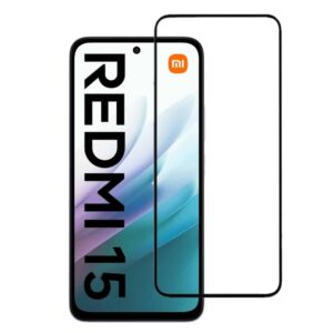 Película Vidro Xiaomi Redmi 15 – Proteção 9H
