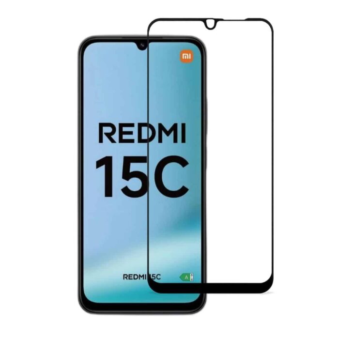 Película Vidro Xiaomi Redmi 15C 4G – Proteção 9H