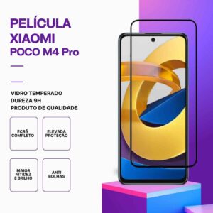 Película Vidro POCO M4 Pro 4G – Proteção 9H
