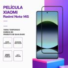 Película Vidro Xiaomi Redmi note 14S – Proteção 9H