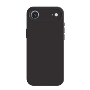 Capa iPhone 17 Air preta Silicone Premium