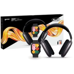 giros smartwatch-caixa Giros SmartWatch + Auscultadores + 4 Braceletes