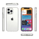 Capa iPhone 13 Pro transparente proteção câmera