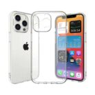 Capa iPhone 13 Pro transparente proteção câmera